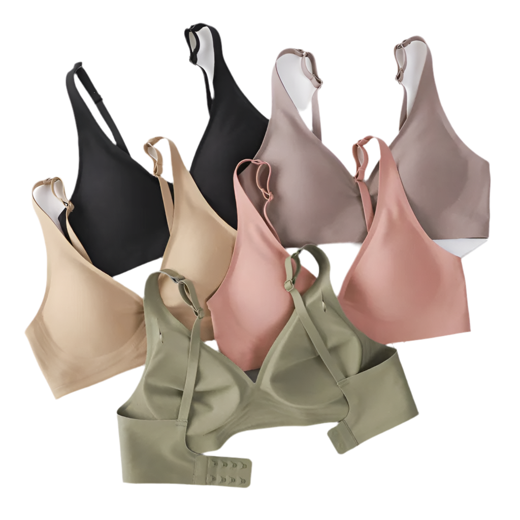Soft Wireless Deep V Bralette