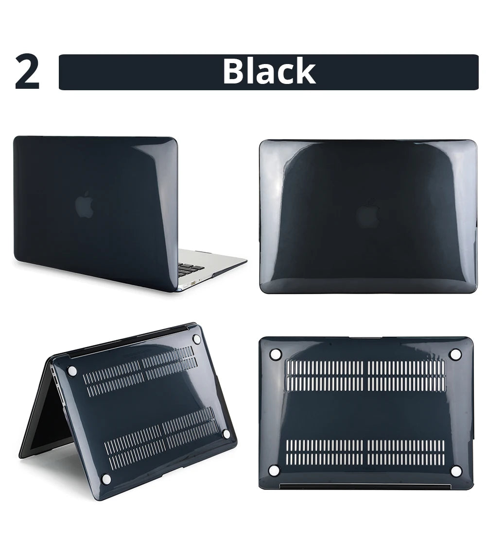 Crystal Clear Laptop Case for MacBook
