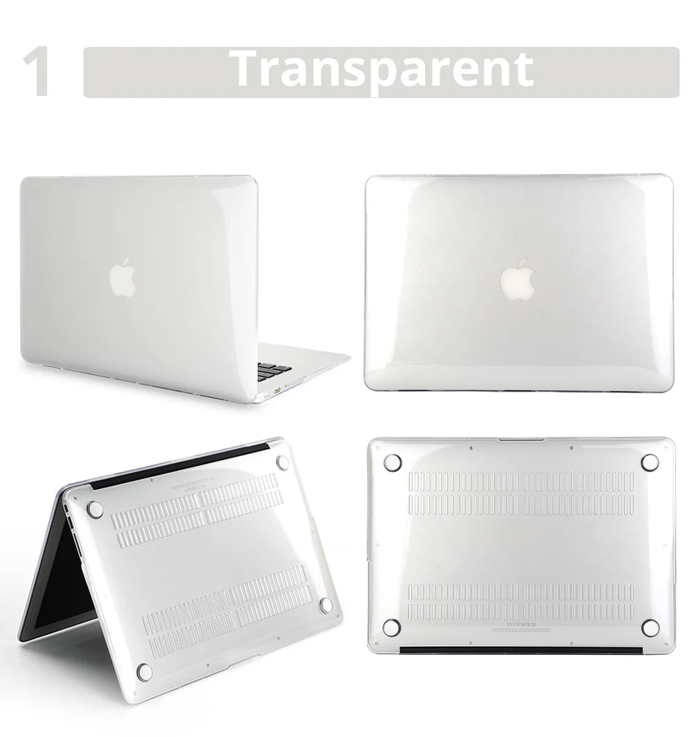 Crystal Clear Laptop Case for MacBook