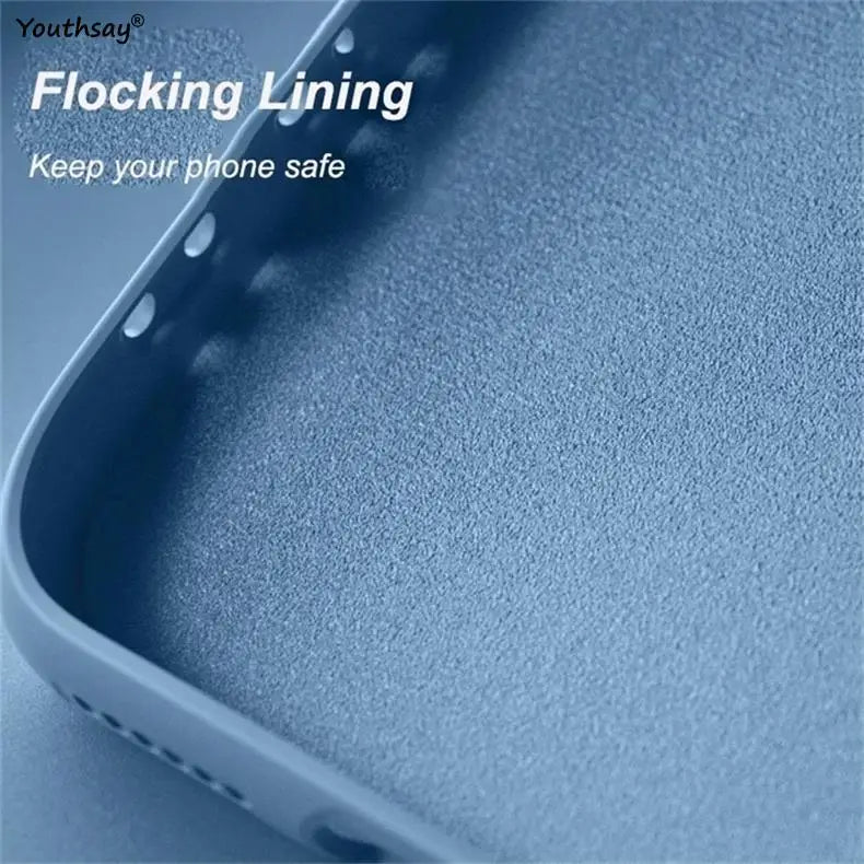 Liquid Silicone Soft Case for Samsung Galaxy A16 / A15 / A36 / A56 / A55