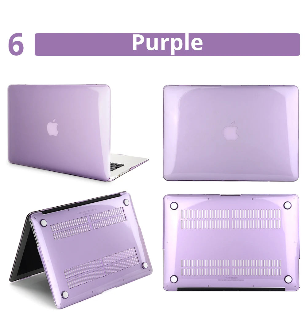 Crystal Clear Laptop Case for MacBook