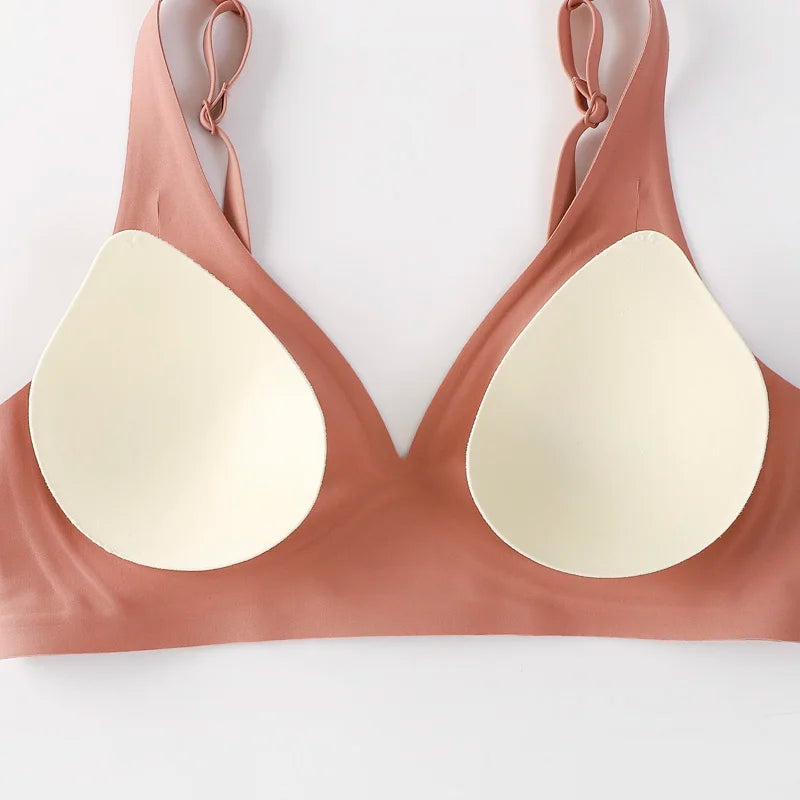 Soft Wireless Deep V Bralette