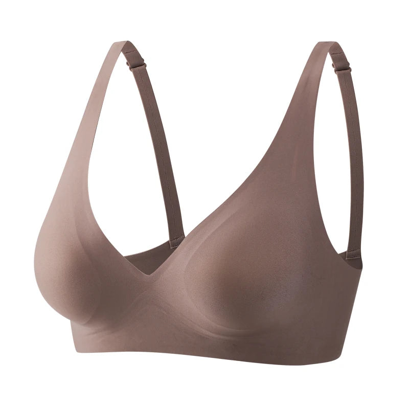 Soft Wireless Deep V Bralette