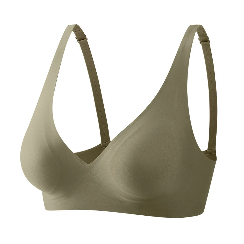 Soft Wireless Deep V Bralette