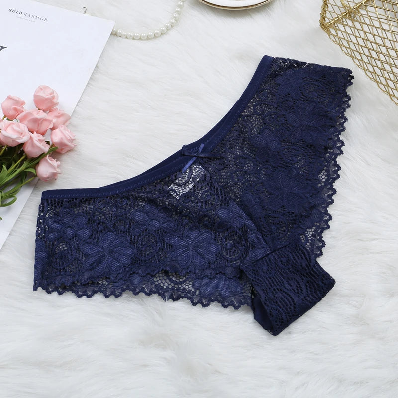 Sexy Lace Mid-Rise Panties