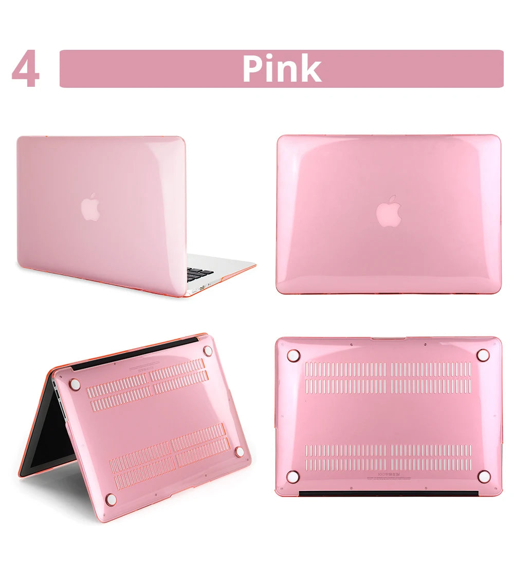 Crystal Clear Laptop Case for MacBook