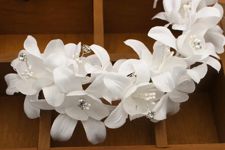 Bridal Pearl & Rhinestone Hair Comb – Elegant Wedding Headpiece