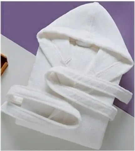 Autumn Winter Thick Pure Cotton Bathrobe