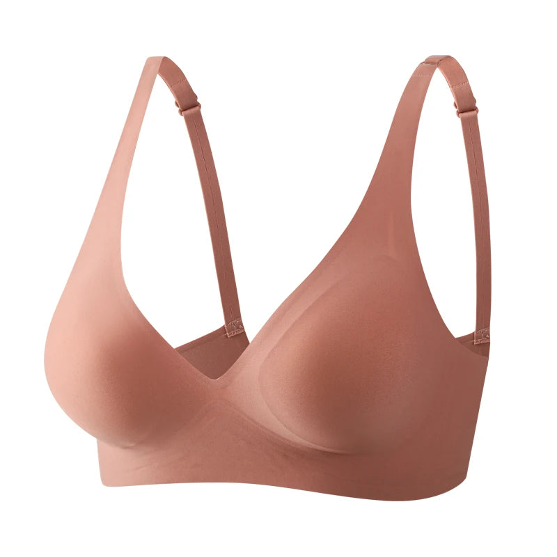 Soft Wireless Deep V Bralette