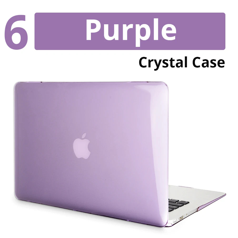 Crystal Clear Laptop Case for MacBook