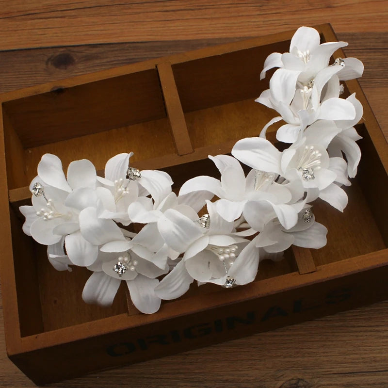 Bridal Pearl & Rhinestone Hair Comb – Elegant Wedding Headpiece