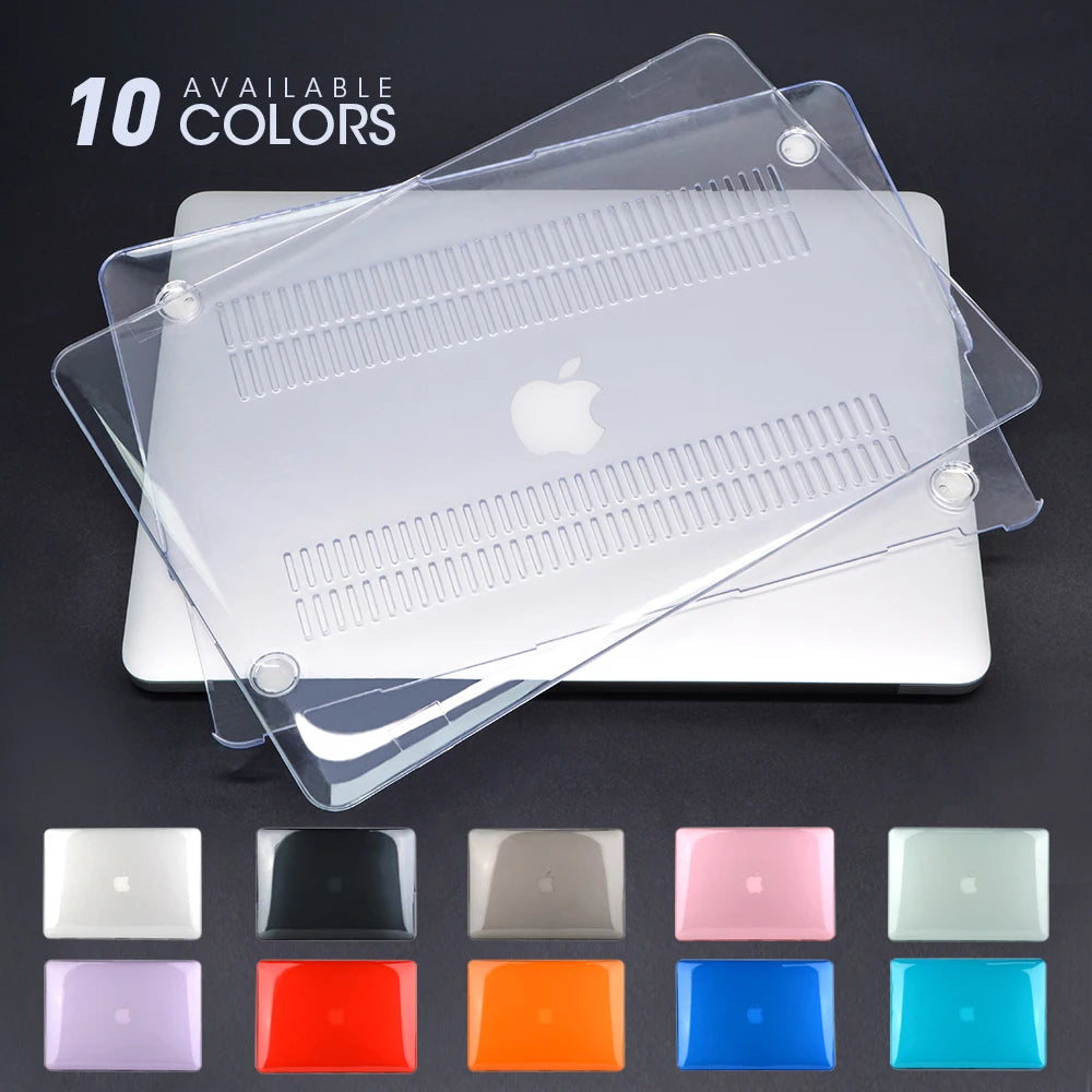 Crystal Clear Laptop Case for MacBook