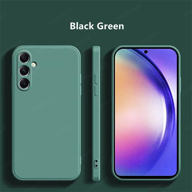 Liquid Silicone Soft Case for Samsung Galaxy A16 / A15 / A36 / A56 / A55