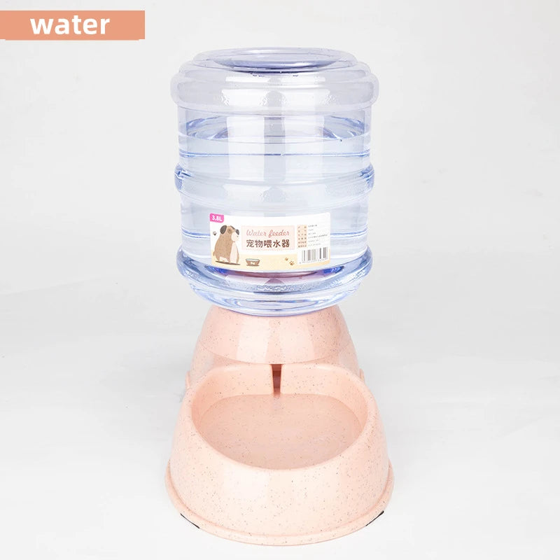 Large-Capacity Pet Feeder & Water Dispenser