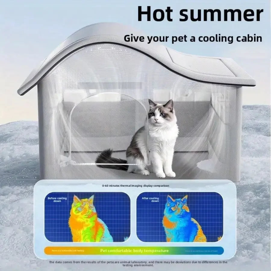 Summer Cooling Ice House Bed