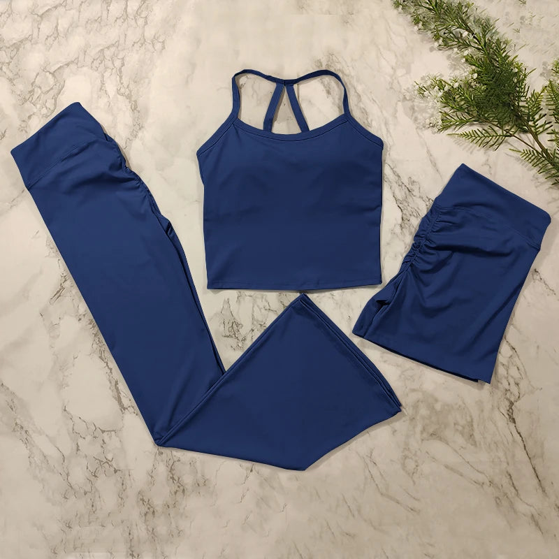 2-Piece Women's Yoga & Fitness Set – Sports Bra & Leggings