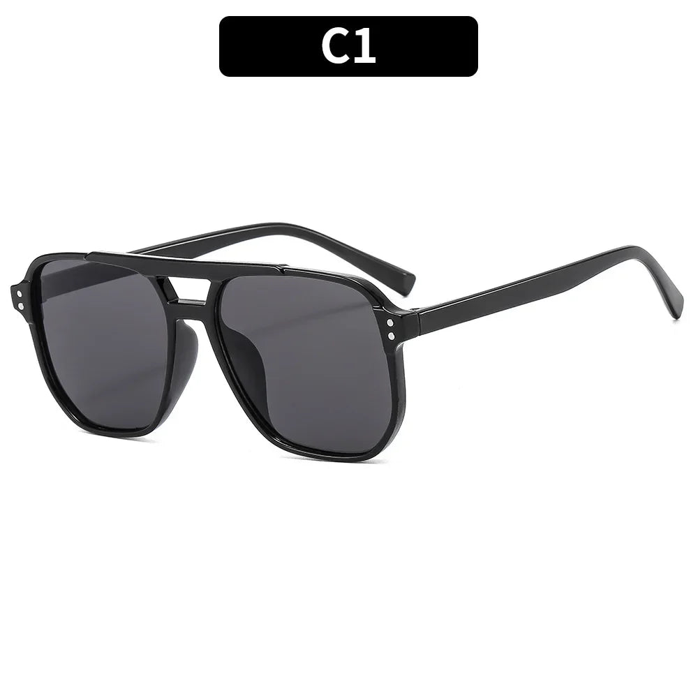 Vintage Square Sunglasses