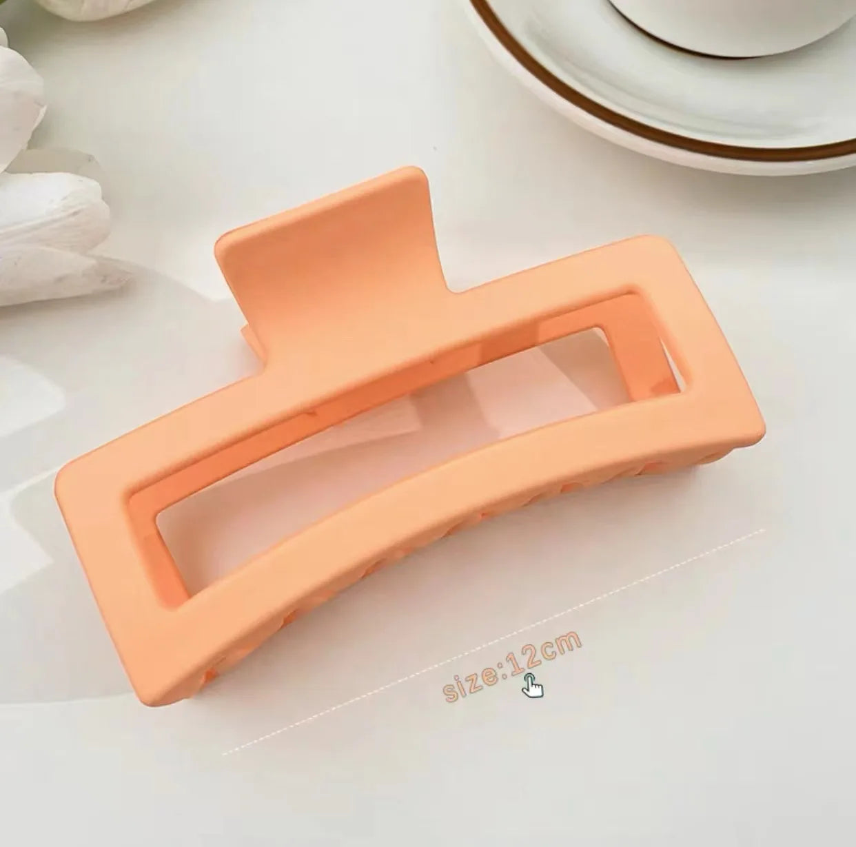 Korean Large Solid Hair Claw