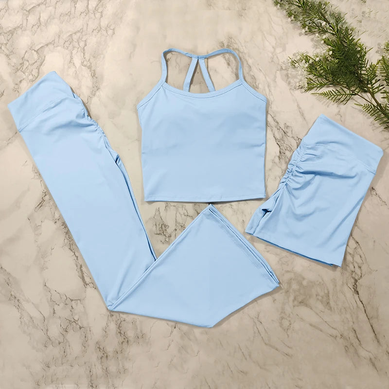 2-Piece Women's Yoga & Fitness Set – Sports Bra & Leggings