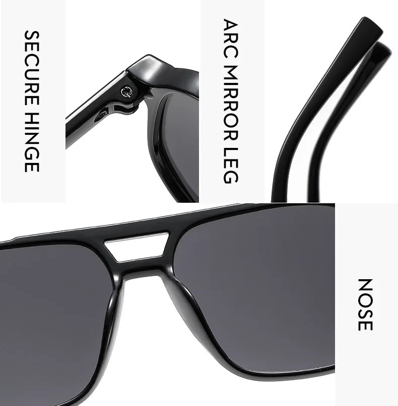 Vintage Square Sunglasses