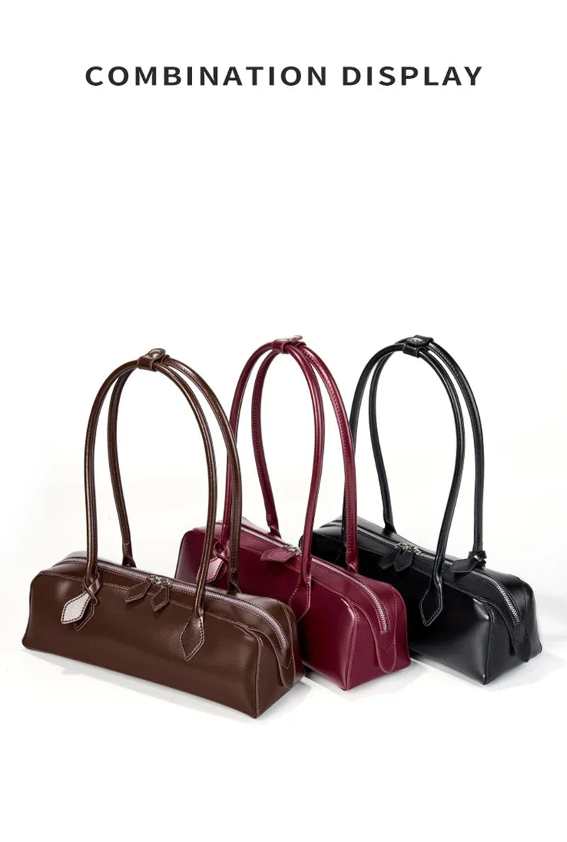 2025 New Genuine Leather Women’s Shoulder Bag