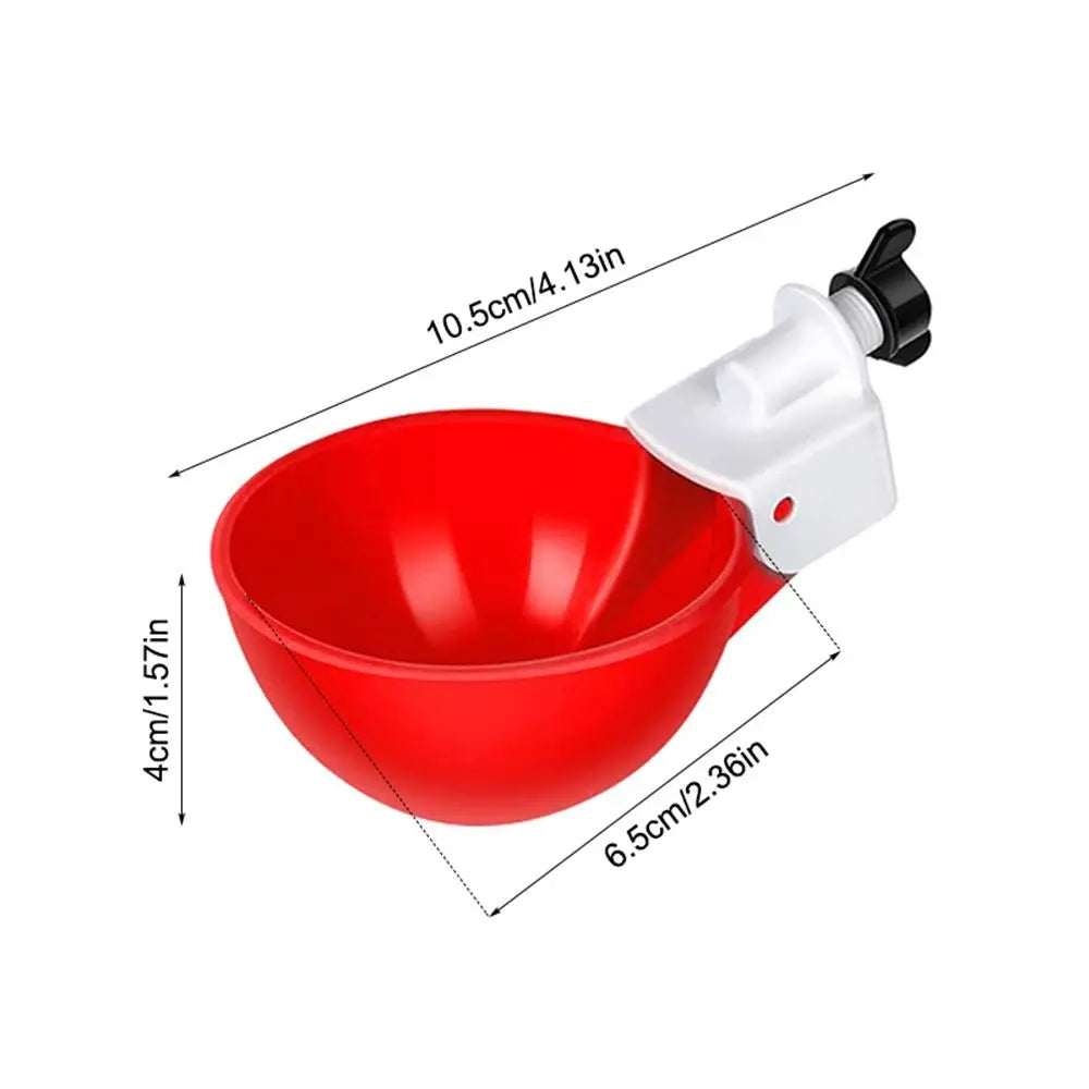 4PCS Automatic Chicken Water Feeder Kit