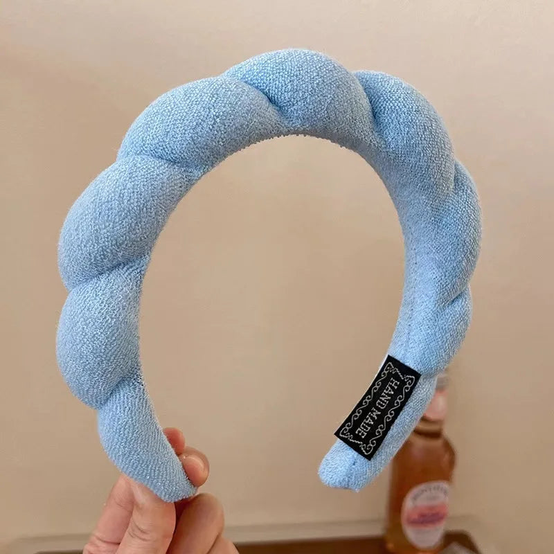 2025 Fashion Puffy Sponge Headband for Women & Girls