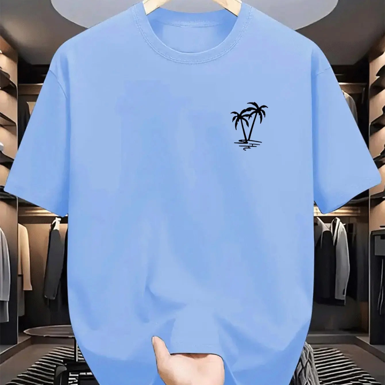Men’s 100% Cotton Summer T-Shirt