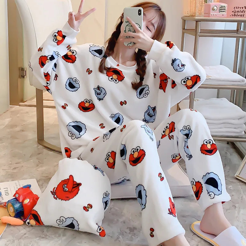Winter Warm Pajama Set