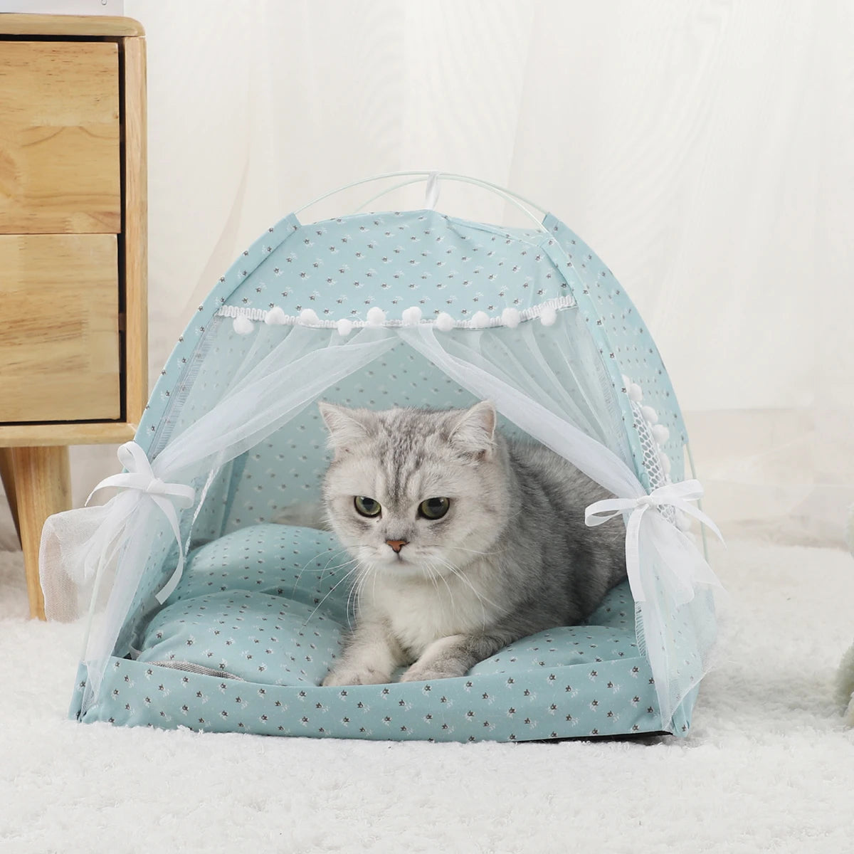 Warm Pet Tent Bed