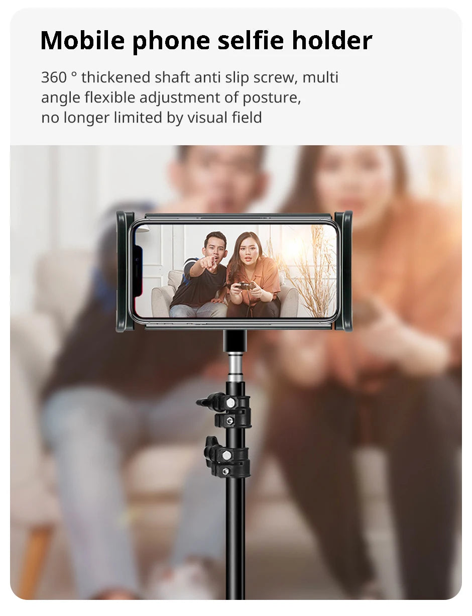 Adjustable Tripod Floor Tablet Stand