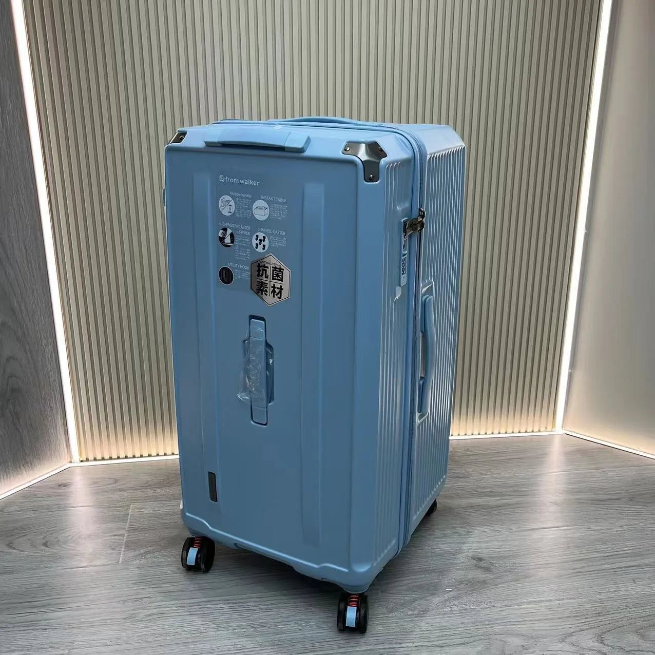 Large Size Suitcase with Five Wheels & Brake