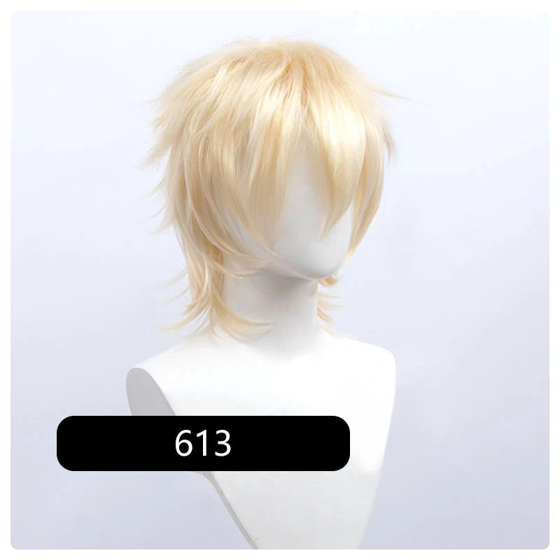 MUMUPI Synthetic Short Wolf Cut Wig with Bangs