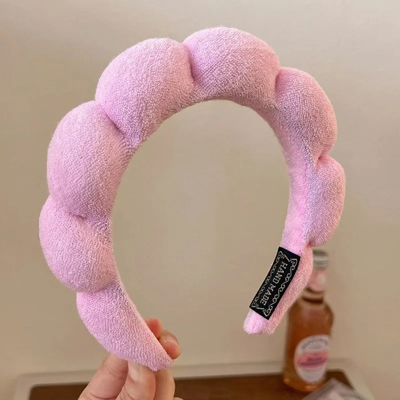 2025 Fashion Puffy Sponge Headband for Women & Girls
