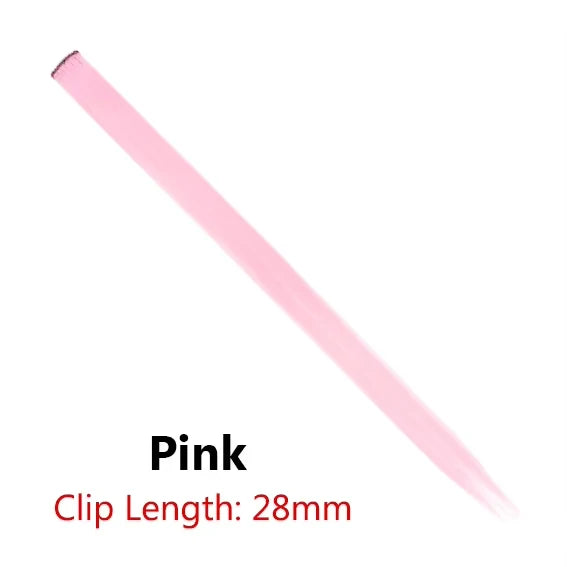 12 Colors Synthetic Hairpieces