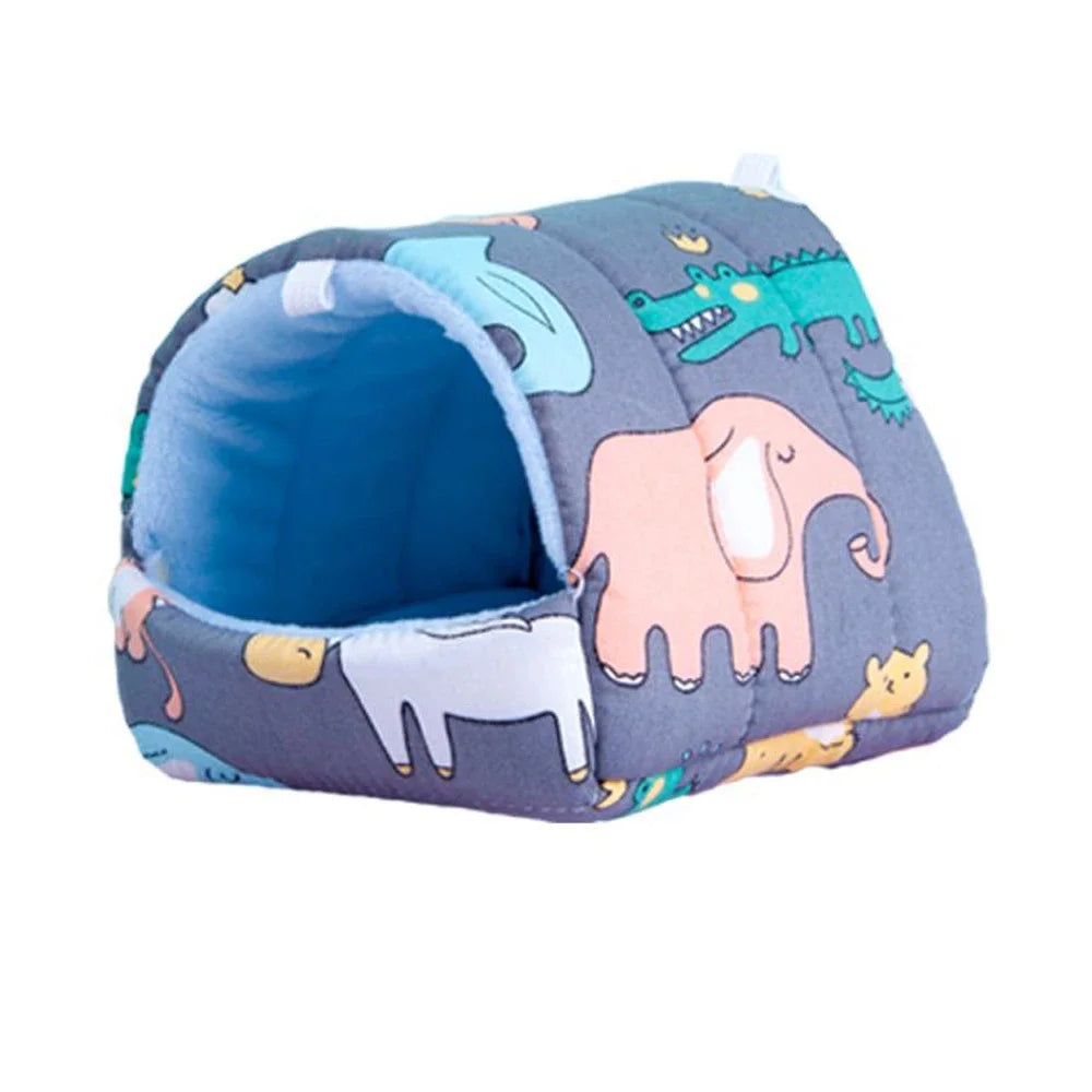 Winter Cartoon Animal Nest Bed