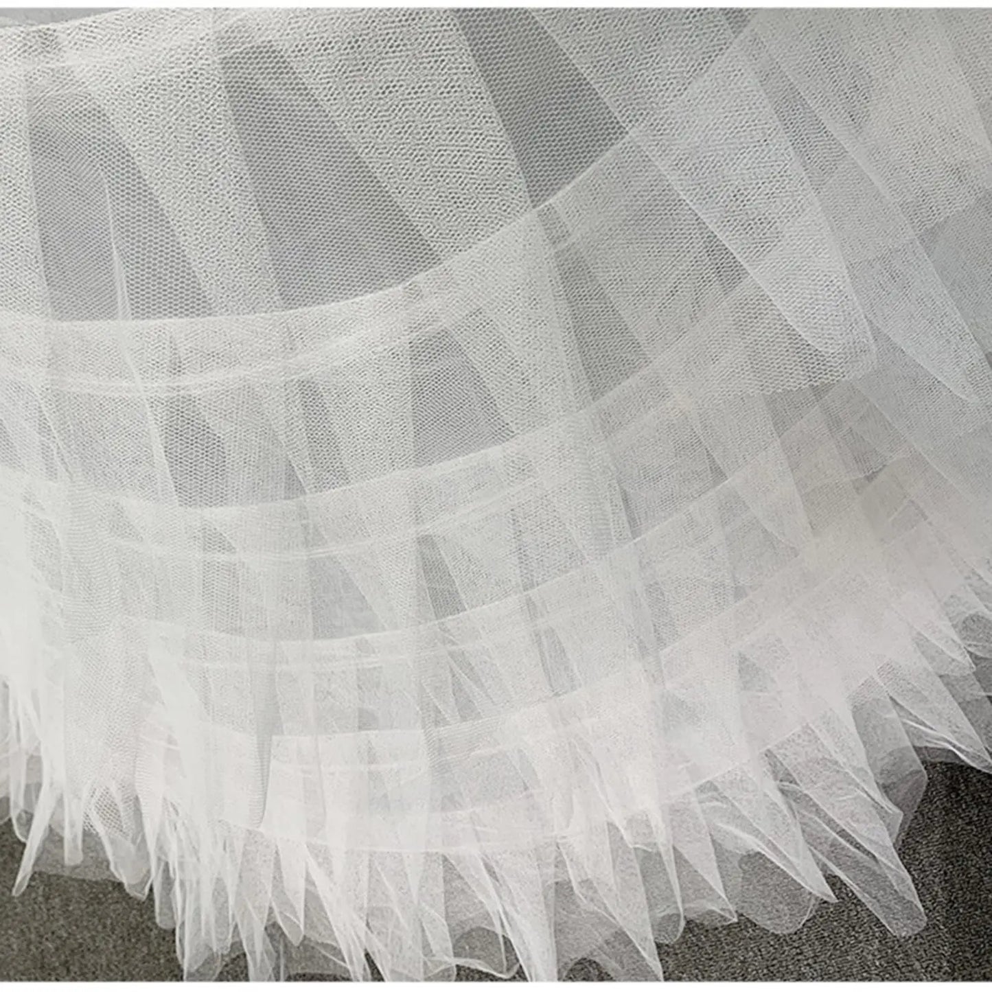 Full White Ball Gown Petticoat – Wedding & Quinceañera Underskirt
