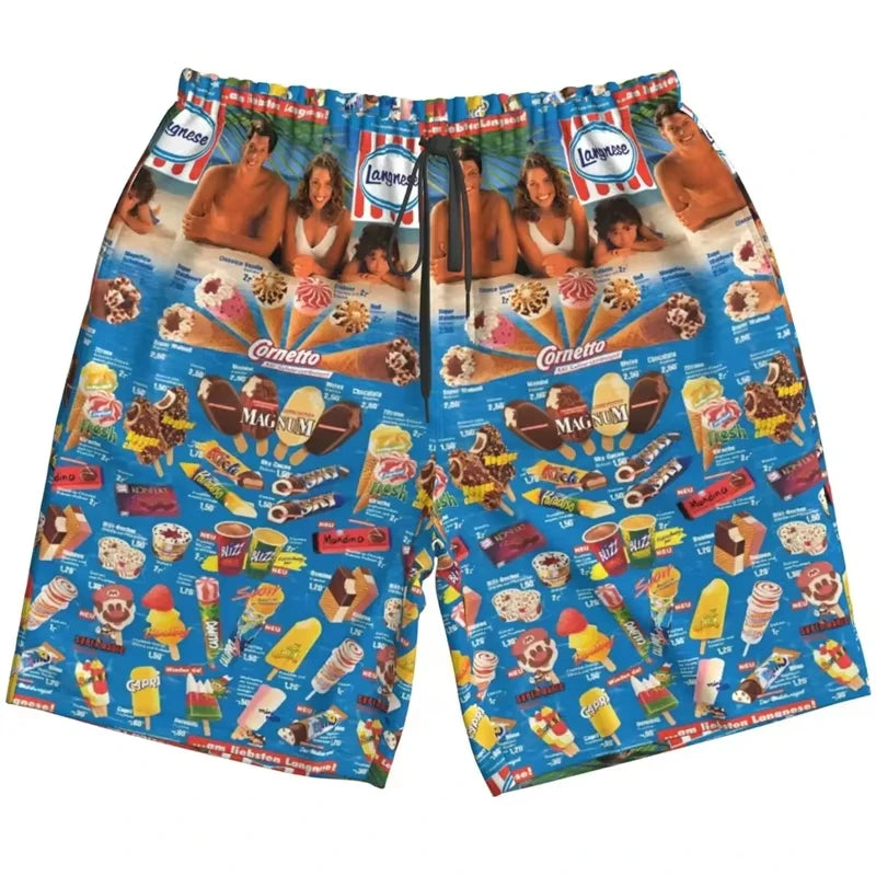 2025 Trendy Ice Cream Print Hawaiian Shirt