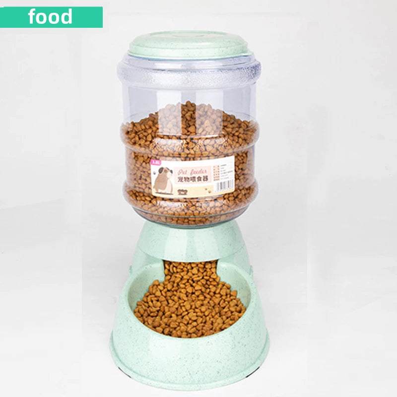 Large-Capacity Pet Feeder & Water Dispenser