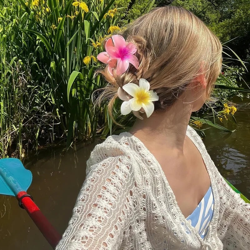 2025 New Egg Flower Hair Clips