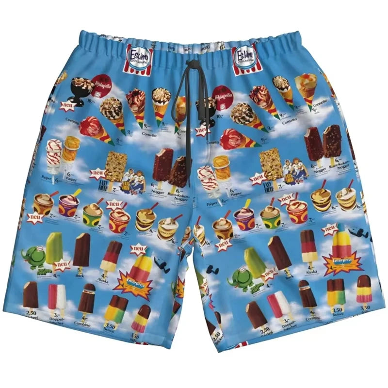 2025 Trendy Ice Cream Print Hawaiian Shirt
