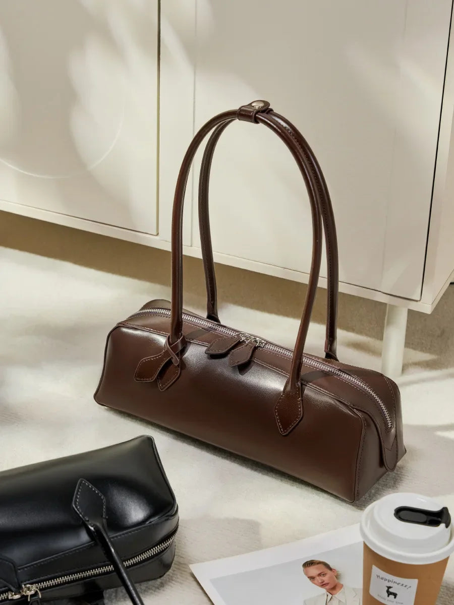 2025 New Genuine Leather Women’s Shoulder Bag