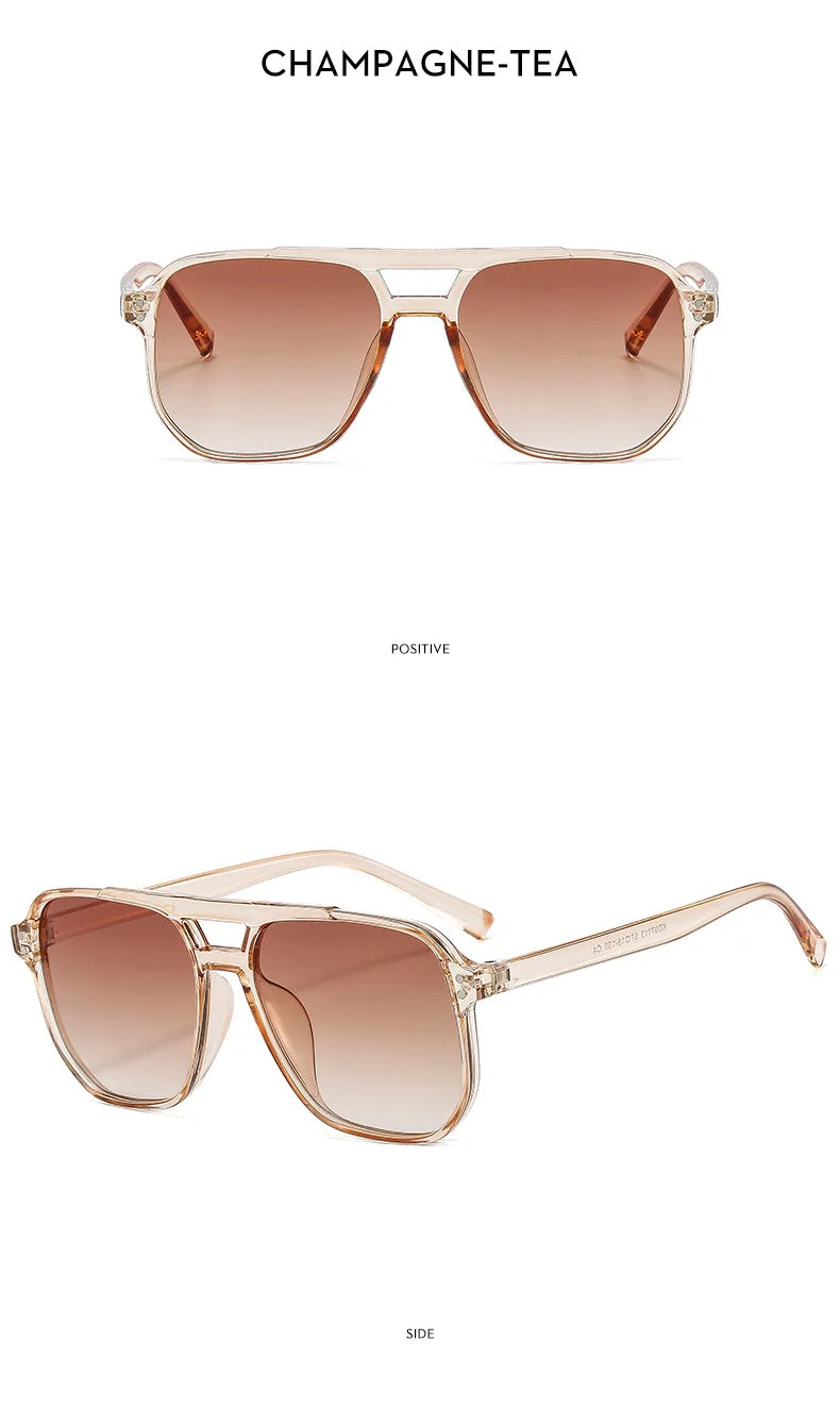 Vintage Square Sunglasses