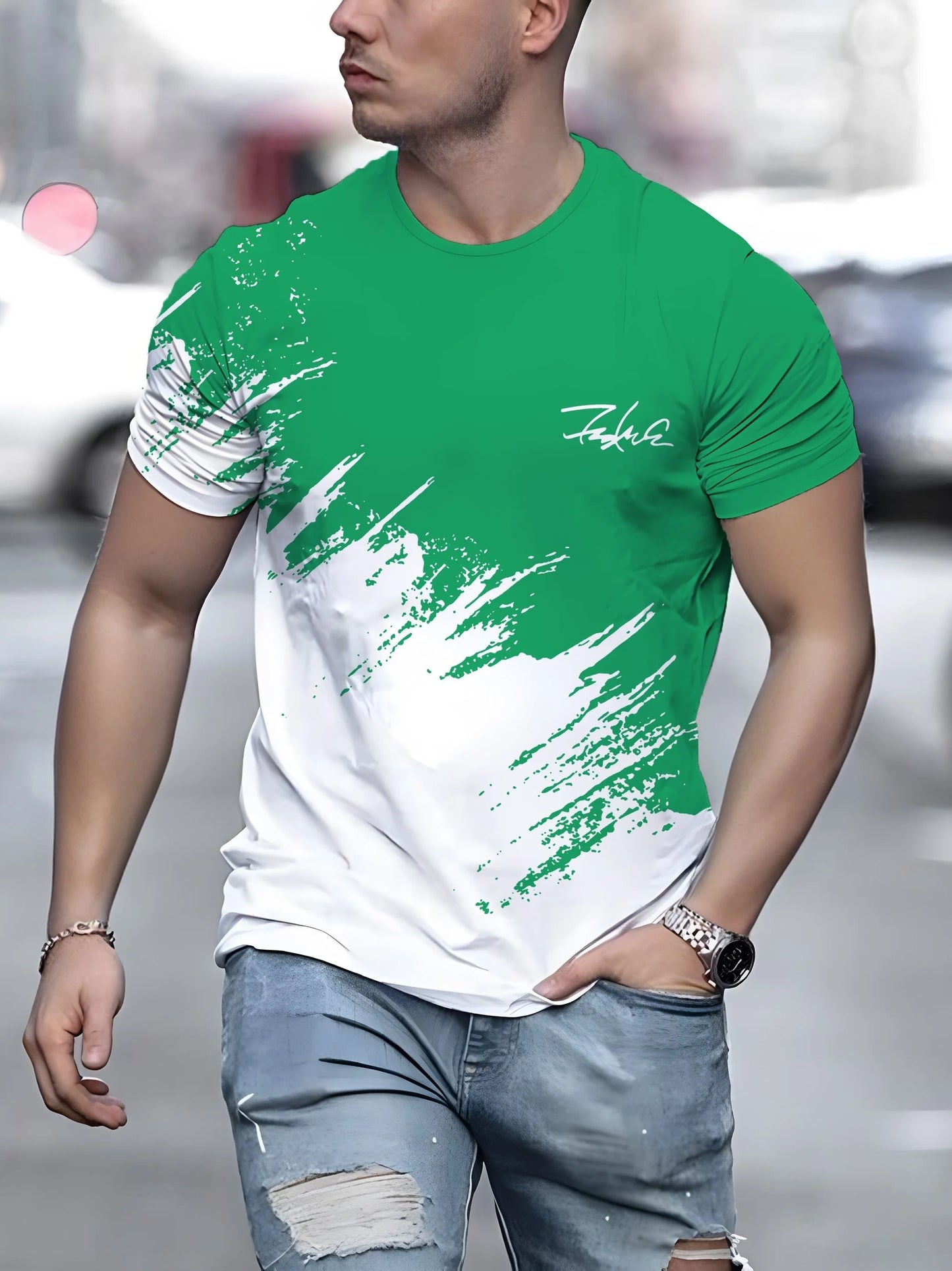 Men’s Short Sleeve Crew Neck T-Shirt