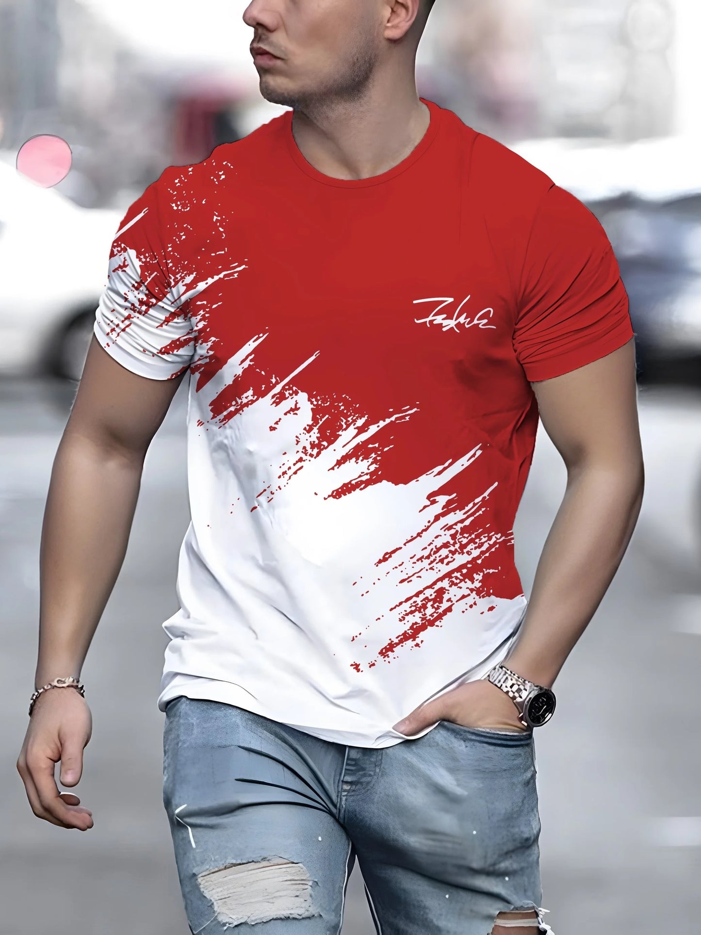 Men’s Short Sleeve Crew Neck T-Shirt