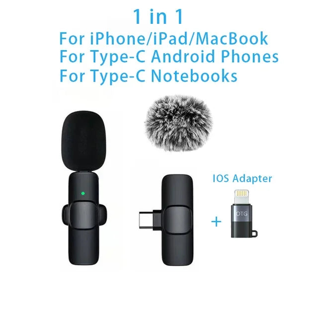 2.4G Wireless Lavalier Microphone