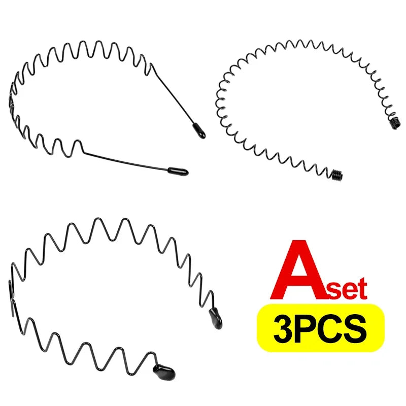 6/1PCS Fashion Metal Hair Band