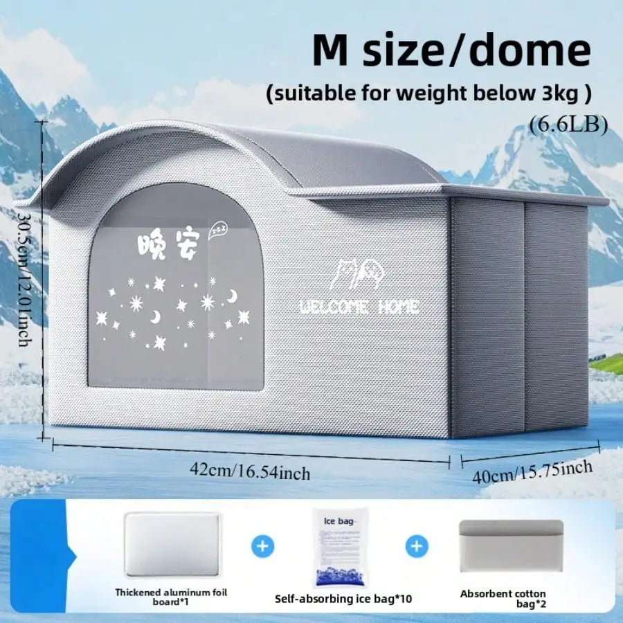 Summer Cooling Ice House Bed