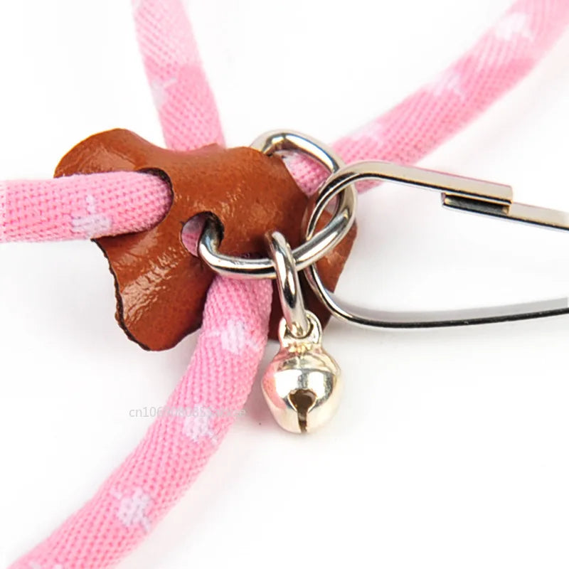 Lovely Hamster Collar & Adjustable Pet Harness