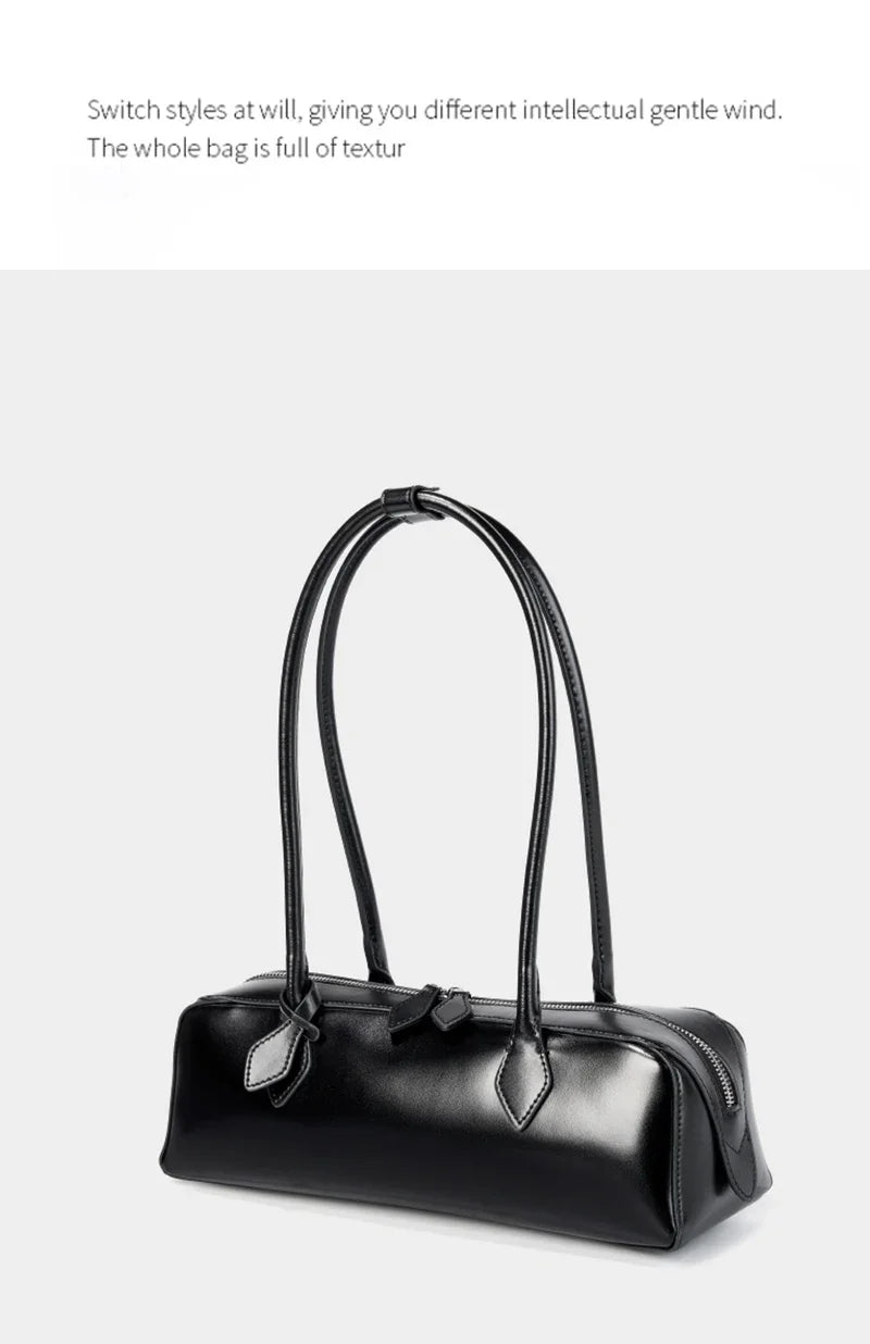 2025 New Genuine Leather Women’s Shoulder Bag